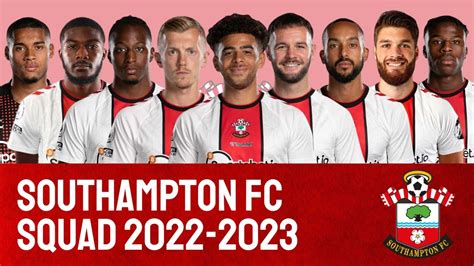 southampton fc players 2022
